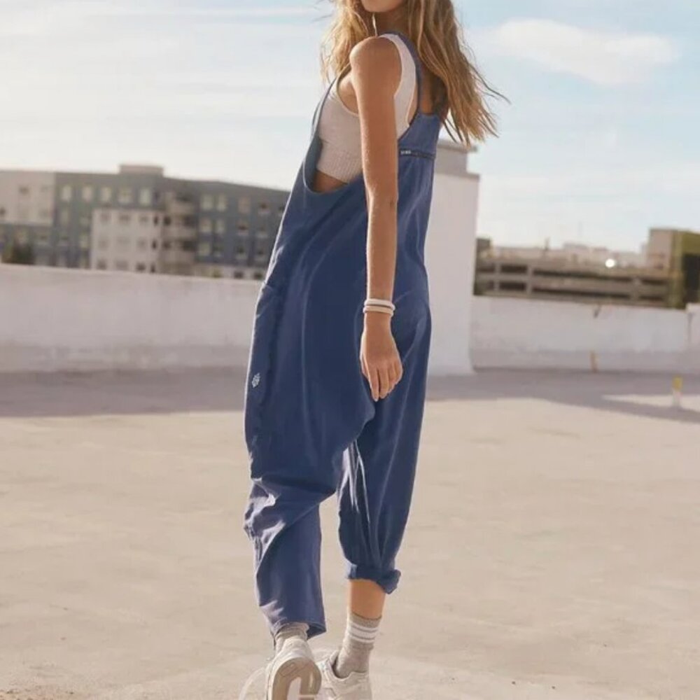 Free People Hot Shot Onesie Skyline Blue 💙 Factory Sealed - XS - Picture 4 of 11